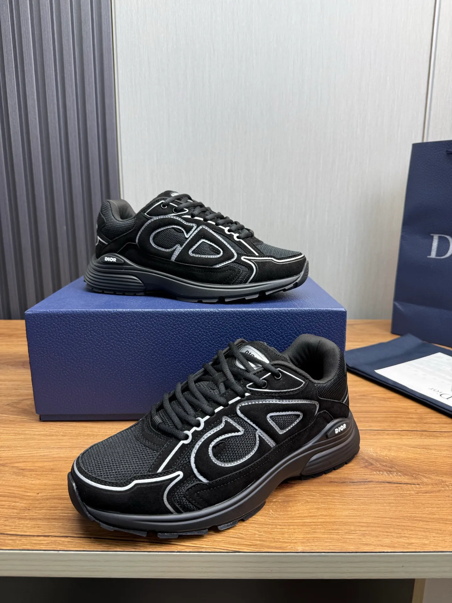 Men's men's shoes 💰580💰 Dior Dior.B30 couple hot sale ❤️💚Official website 1:1 replica ⬆️Imported cowhide stitching, comfortable mesh lining 35-45 (45 customized, non-refundable)